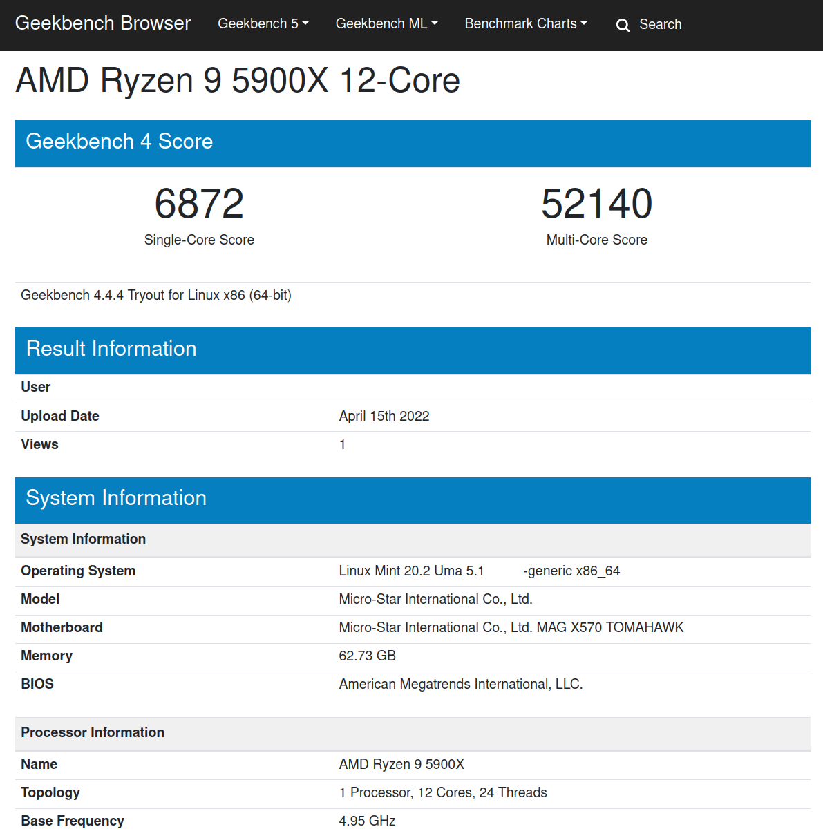 Install Geekbench on Linux