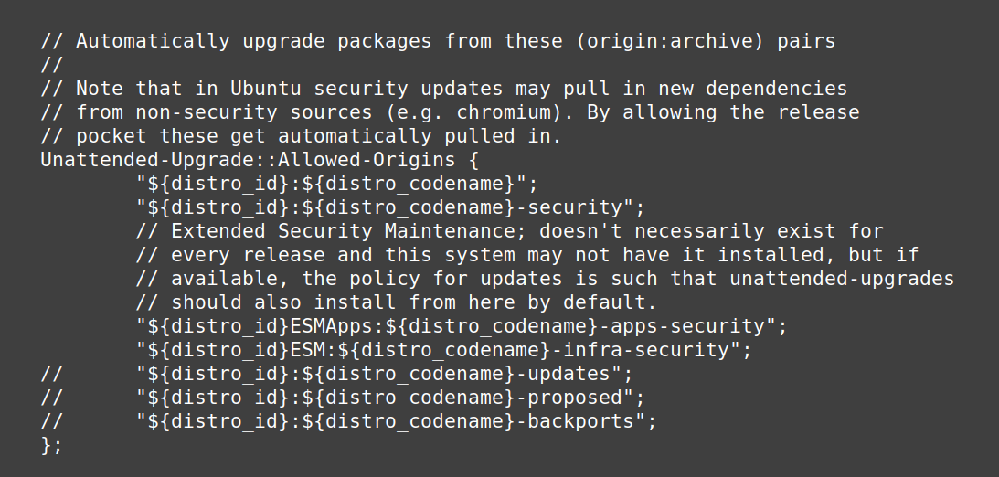 How to configure automatic updates in Ubuntu Server 22.04