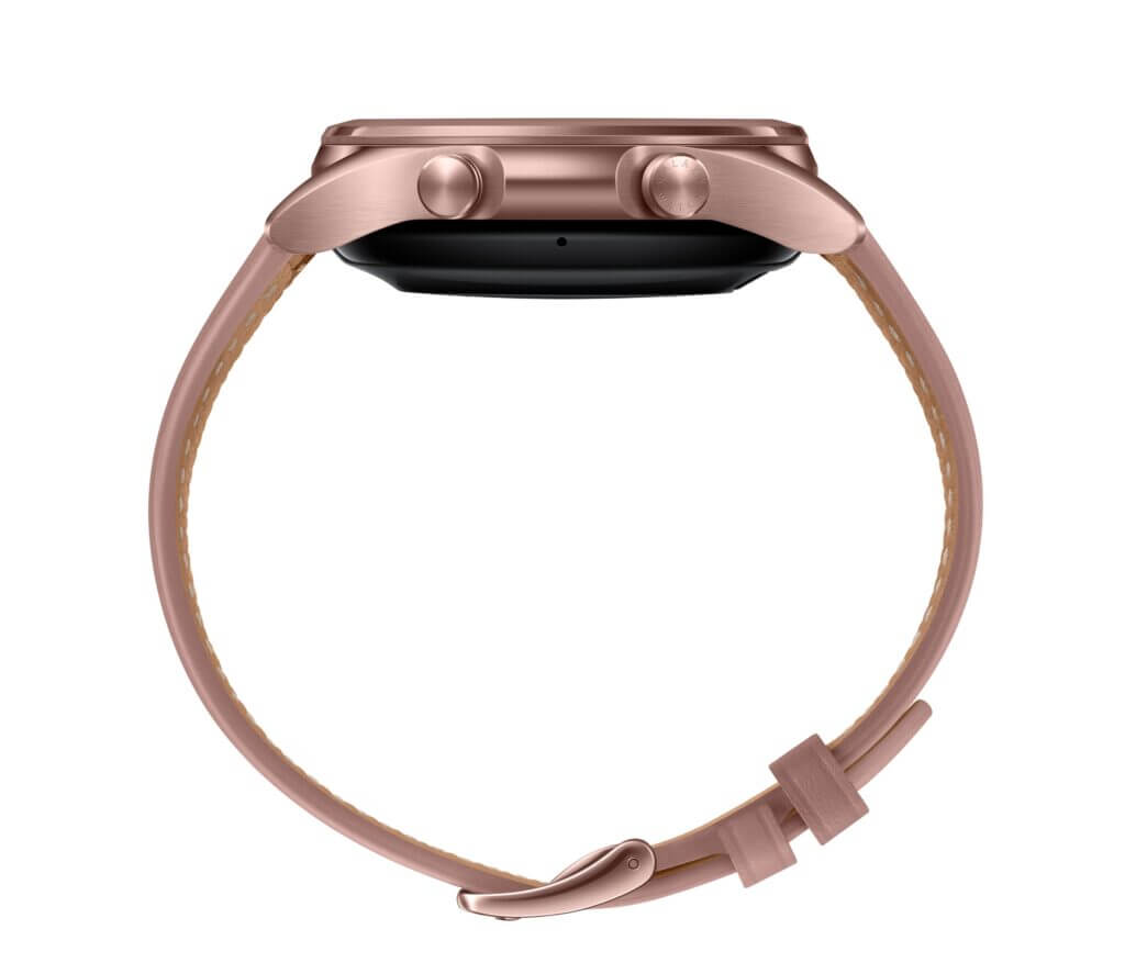 Thinnest Smartwatch - Samsung Galaxy Watch3 (sideview)